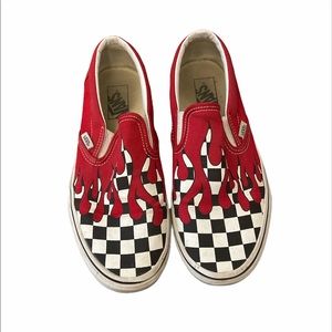 Bloody Checkered Vans 🩸